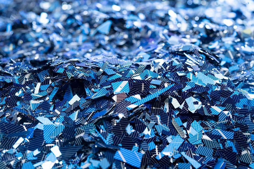 Silicon waste for solar PV