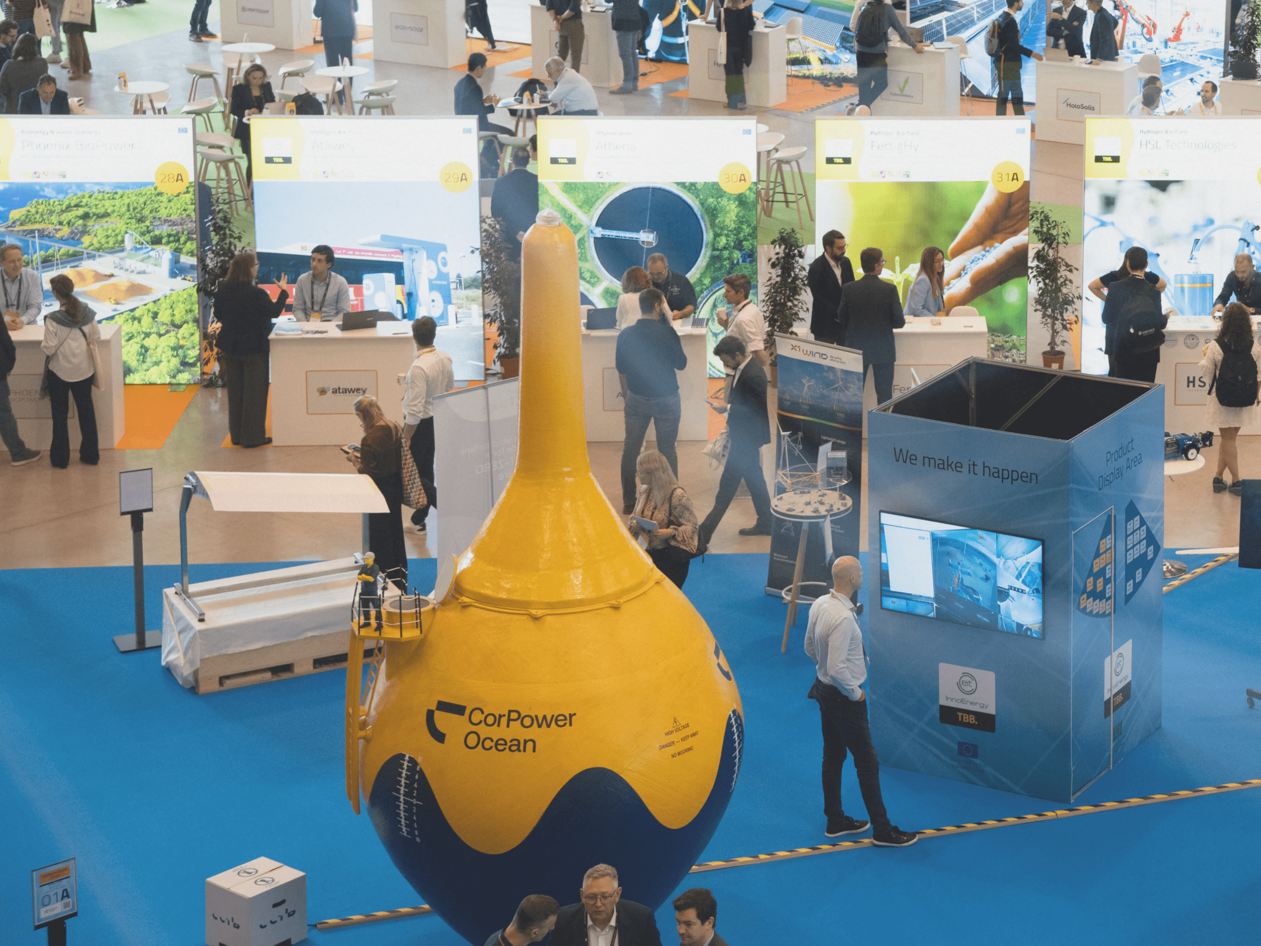 TBB exhibition floor