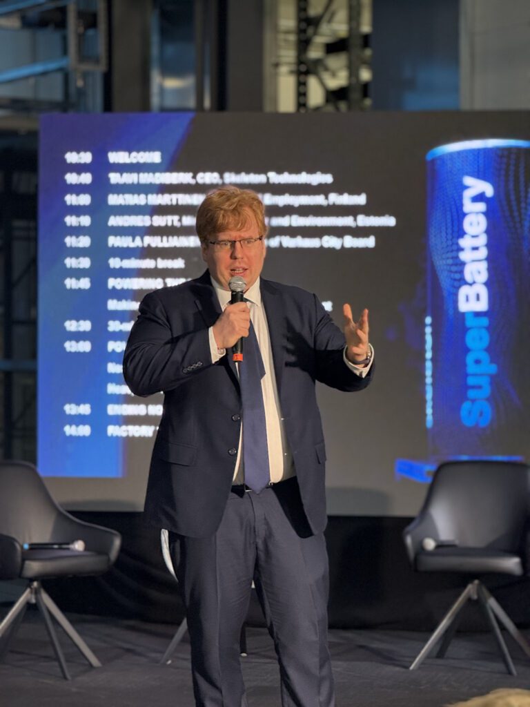 Taavi Madiberk, CEO & Co-founder, Skeleton Technologies