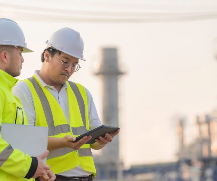 Workers in the clean tech sector