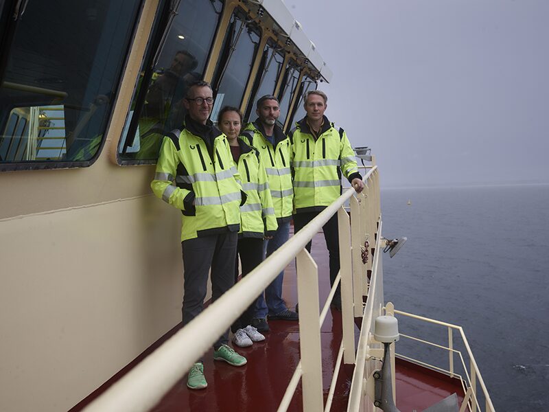 CorPower Ocean's anchor deployment team