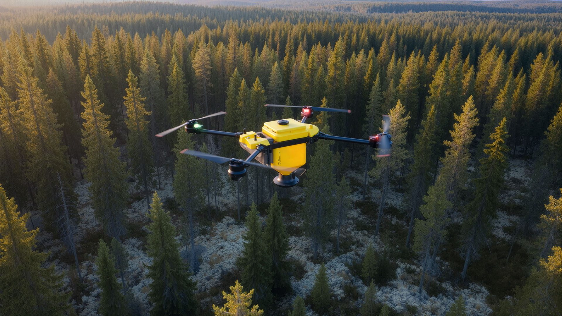 Nordluft secures permit for advanced drone operations in forestry